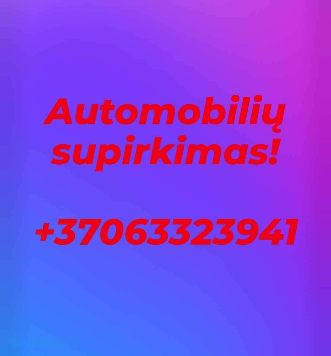 Skubus automobilių supirkimas