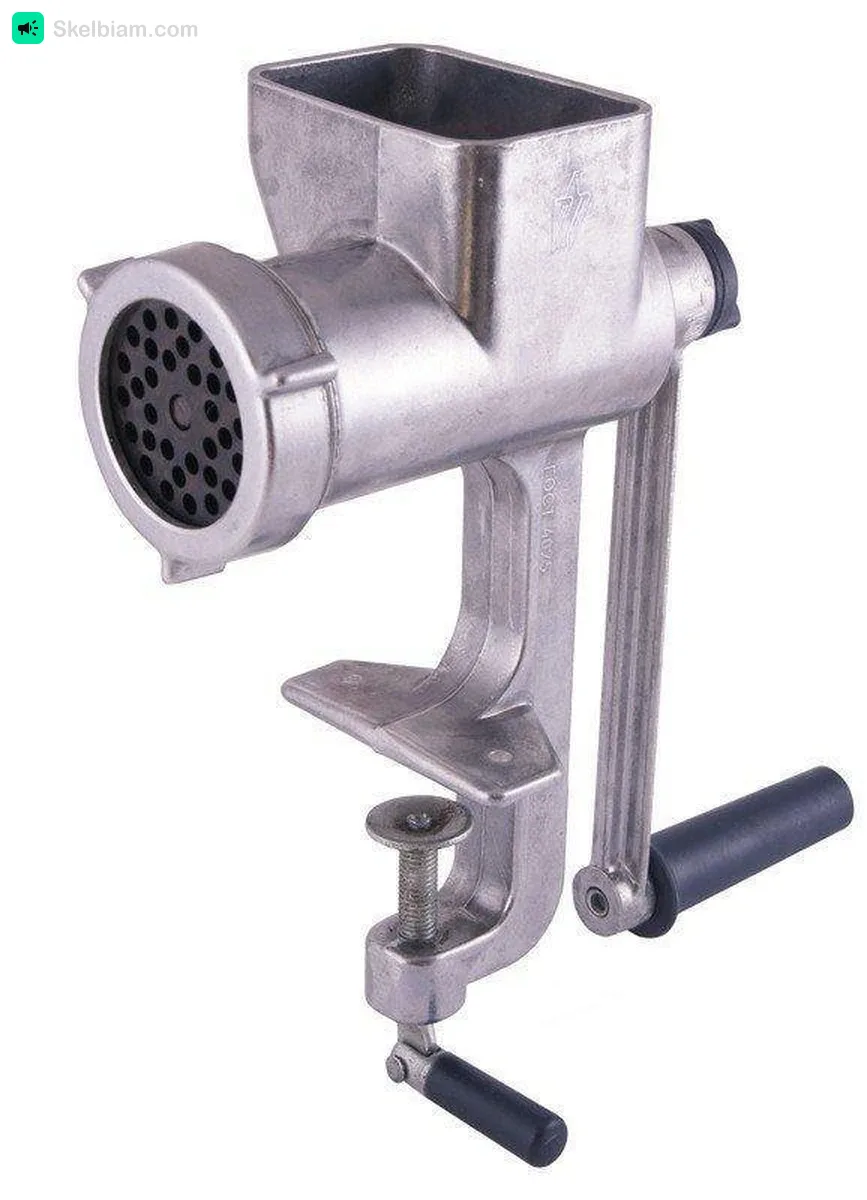 Mechaninės mėsmalės ir jų priedai.